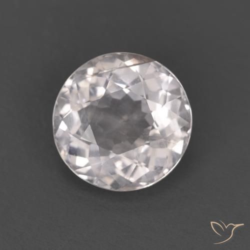 1.14ct 天然 浅粉色 铯绿柱石, 圆形的, VS