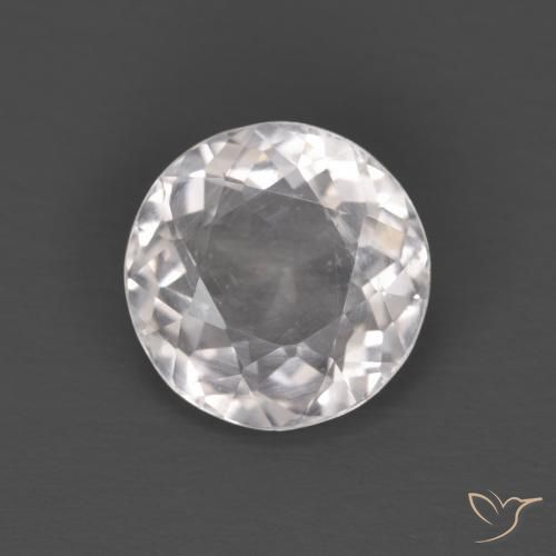 1.01ct 天然 浅粉色 铯绿柱石, 圆形的, VS