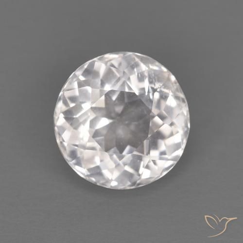 1.17ct 天然 非常浅的粉红色 铯绿柱石, 圆形的, VS
