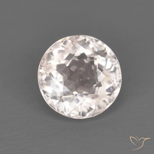 1.22ct 天然 Medium Light-Pink 铯绿柱石, 圆形的, VS