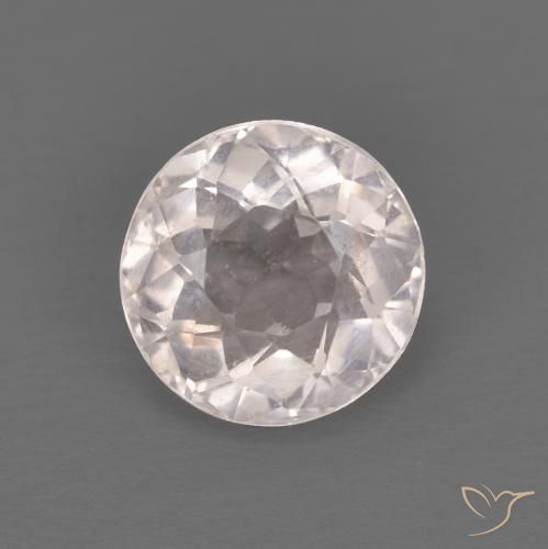 1.16ct 天然 非常浅的粉红色 铯绿柱石, 圆形的, VS