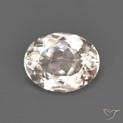 2.66ct 天然 Medium Light-Pink 铯绿柱石, 椭圆形, VVS-VS