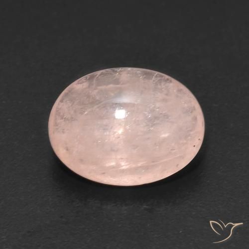 4.11ct 天然 Medium Light-Pink 铯绿柱石, 椭圆形, 半透明