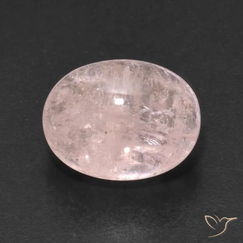5.22ct 天然 火烈鸟粉色 铯绿柱石, 椭圆形, 透明
