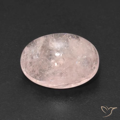 4.21ct 天然 火烈鸟粉色 铯绿柱石, 椭圆形, 透明
