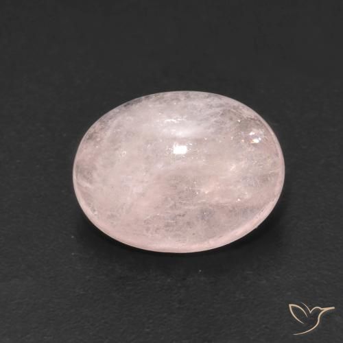 3.67ct 天然 中粉红色 铯绿柱石, 椭圆形, 半透明