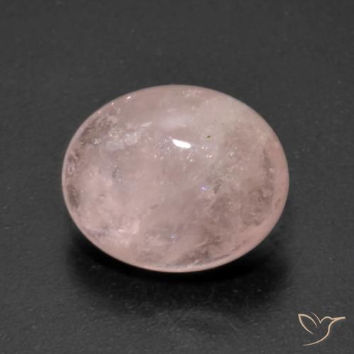 4.47ct 天然 火烈鸟粉色 铯绿柱石, 椭圆形, 透明