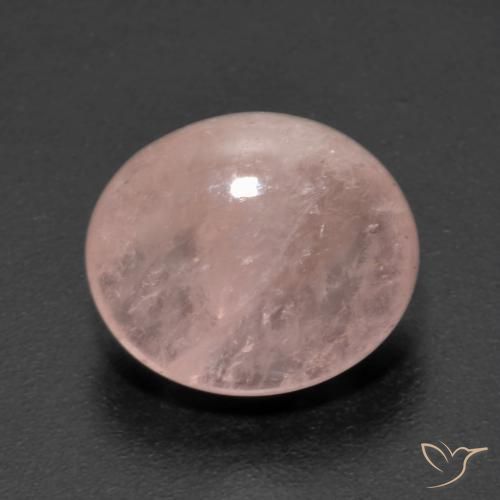 6.38ct 天然 火烈鸟粉色 铯绿柱石, 椭圆形, 透明