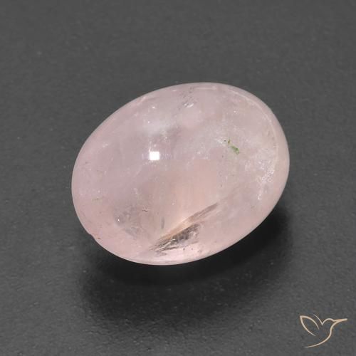 4.58ct 天然 玫瑰粉色 铯绿柱石, 椭圆形, 透明