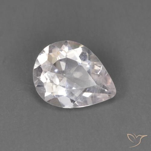 0.52ct 天然 非常浅的粉红色 铯绿柱石, 梨形, SI