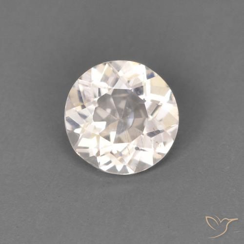 0.31ct 天然 非常浅的粉红色 铯绿柱石, 圆形的, VS