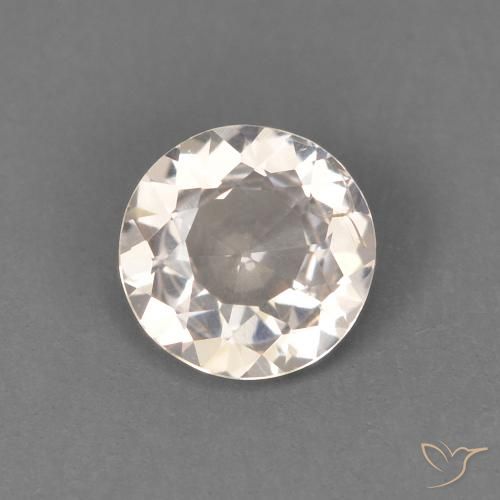 0.40ct 天然 Medium Light-Pink 铯绿柱石, 圆形的, VS