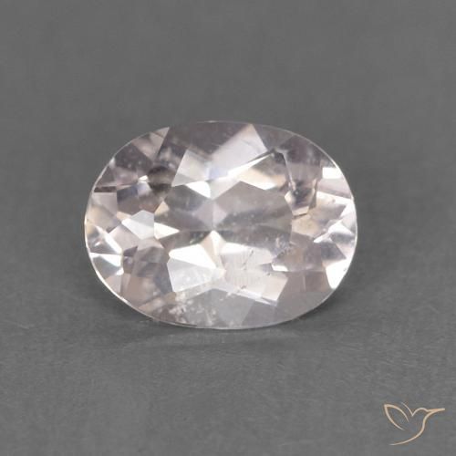 0.34ct 天然 浅粉色 铯绿柱石, 椭圆形, VS