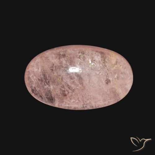 4.29ct 天然 浅粉色 铯绿柱石, 椭圆形, 透明