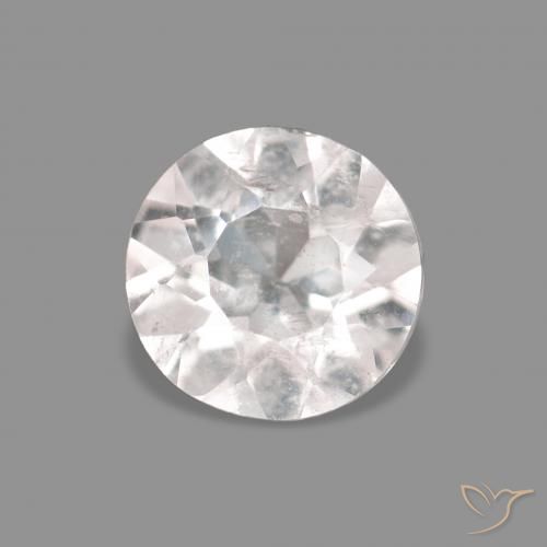 0.31ct 天然 非常浅的粉红色 铯绿柱石, 圆形的, VS