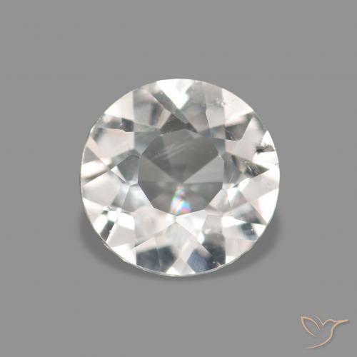 0.47ct 非常浅的粉红色 铯绿柱石, 圆形的, VS