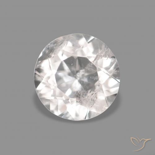 0.32ct 天然 非常浅的粉红色 铯绿柱石, 圆形的, VS