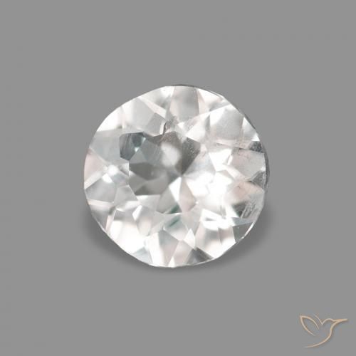 0.22克拉天然铯绿柱石，圆形的，VVS-VS