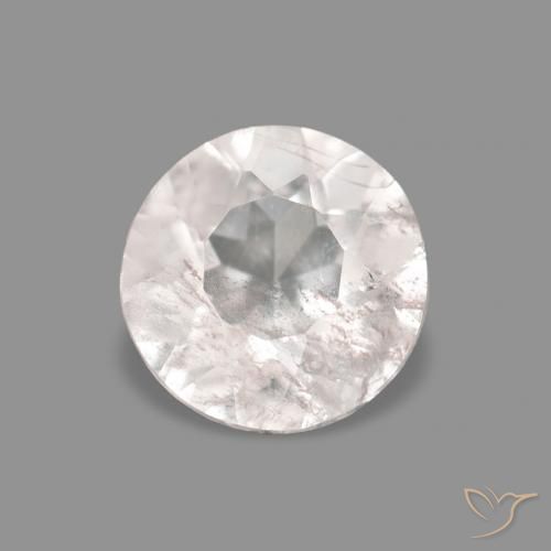 0.27ct 非常浅的粉红色 铯绿柱石, 圆形的, VS-SI