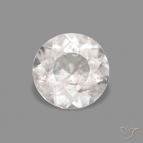 0.33ct 非常浅的粉红色 铯绿柱石, 圆形的, VS-SI
