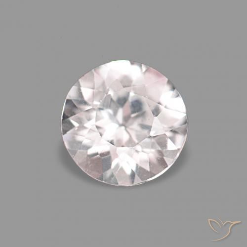 0.18ct 浅粉色 铯绿柱石, 圆形的, VS