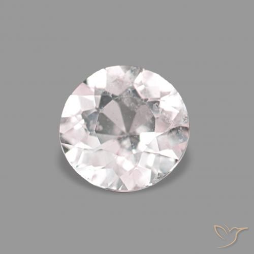 0.29ct 浅粉色 铯绿柱石, 圆形的, VS