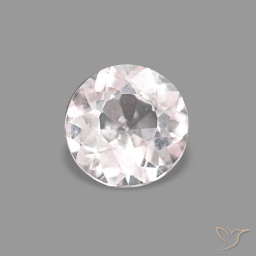 0.29ct 天然 浅粉色 铯绿柱石, 圆形的, VS
