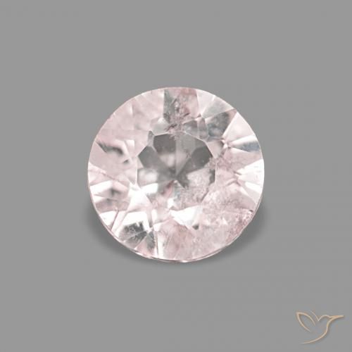 0.29ct 火烈鸟粉色 铯绿柱石, 圆形的, VS-SI