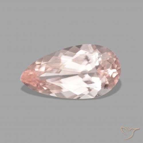 2.48ct 天然 中粉红色 铯绿柱石, 梨形, VVS-VS, Photo A