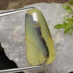 8.75克拉天然苔藓蛋白石，异形，半透明