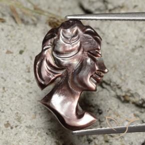 3.45克拉天然珍珠母，花式切割，不透明