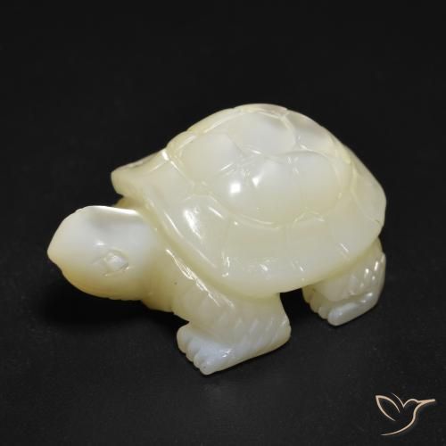 22.16ct 天然 珍珠白 珍珠母, 花式切割, 不透明