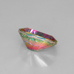 11.64克拉天然神秘石英，椭圆形切割，VVS