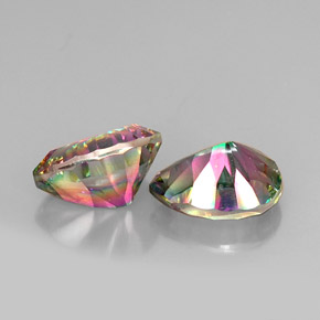 克拉天然神秘石英，梨形，VVS