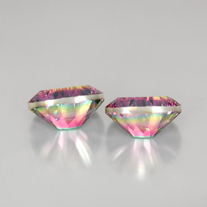 克拉天然神秘石英，椭圆形切割，VVS-VS