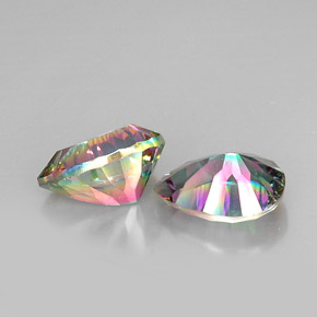 克拉天然神秘石英，梨形，VVS