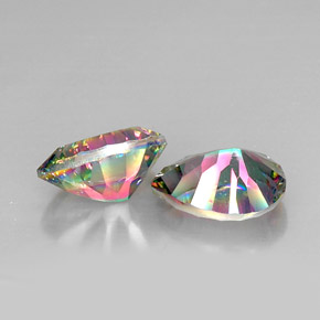 克拉天然神秘石英，梨形，VVS