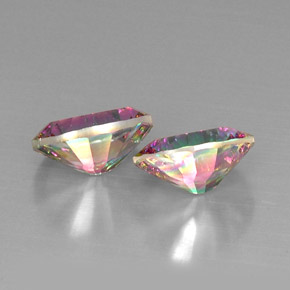 克拉天然神秘石英，椭圆形切割，VVS-VS