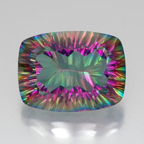 19.59克拉天然神秘石英，垫形剪裁，VVS