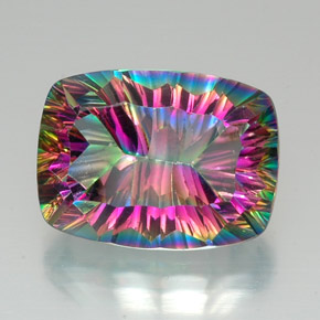 20.50克拉天然神秘石英，垫形剪裁，VVS-VS