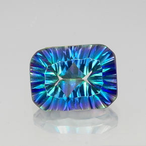 10.52克拉天然神秘石英，祖母绿式切割，VVS