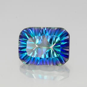 10.52克拉天然神秘石英，祖母绿式切割，VVS