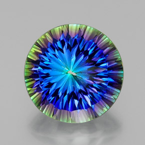 18.50克拉天然神秘石英，圆形切割，VVS-VS