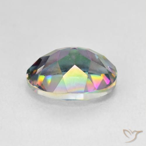 3.60克拉天然神秘石英，椭圆形，VVS