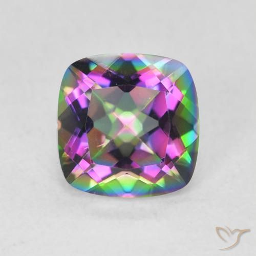 1.40ct 天然 彩色 神秘石英, 软垫, VVS