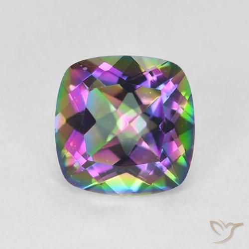 1.45ct 天然 彩色 神秘石英, 软垫, VVS