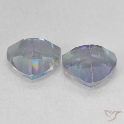 1.51克拉天然神秘石英，胖三角形，VVS-VS