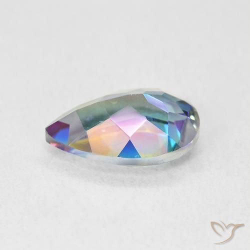 1.78克拉天然神秘石英，梨形，VVS-VS
