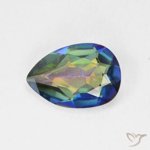 2.30ct 天然 彩色 神秘石英, 梨形, VVS-VS