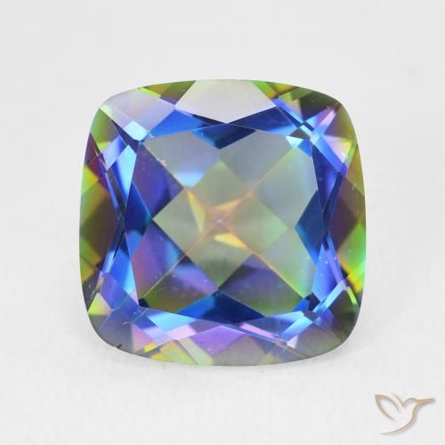 6.85ct 天然 彩色 神秘石英, 软垫, VVS